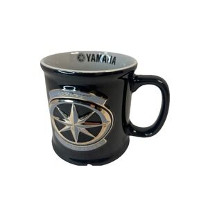 Vintage Yamaha Star Motorcycles Mug - Black w/ Gray Inside Mug